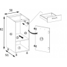 Virtuvinė pastatoma spintelė SMART SMA-1/2/4/5/6/7d